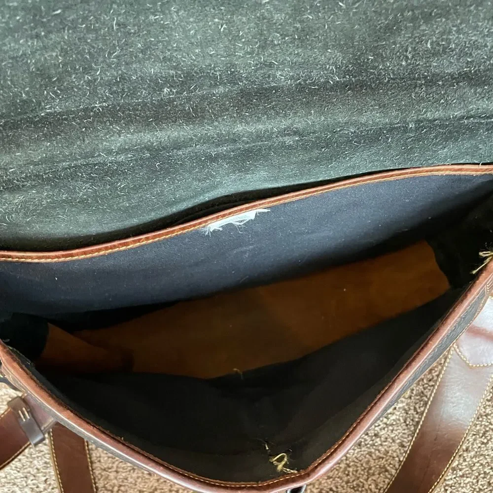 Dexter Leather Messenger Bag